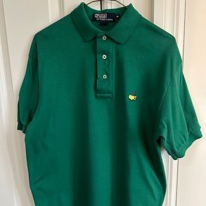Polo by Ralph Lauren Masters golf shirt, medium, Masters green